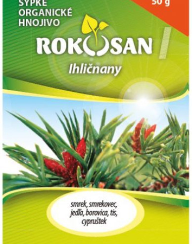 Rokosan - sypké organické hnojivo na ihličnany 50g